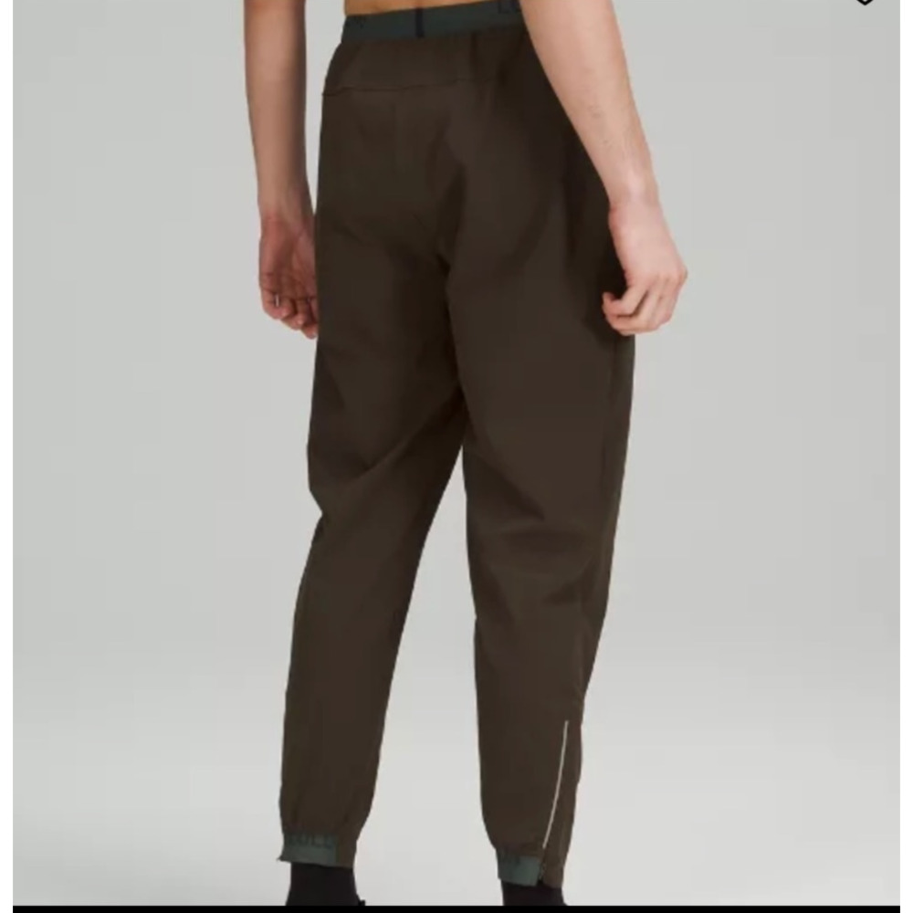 Lululemon Run State Jogger lightweight dark green olive lg - Picture 2 of 9